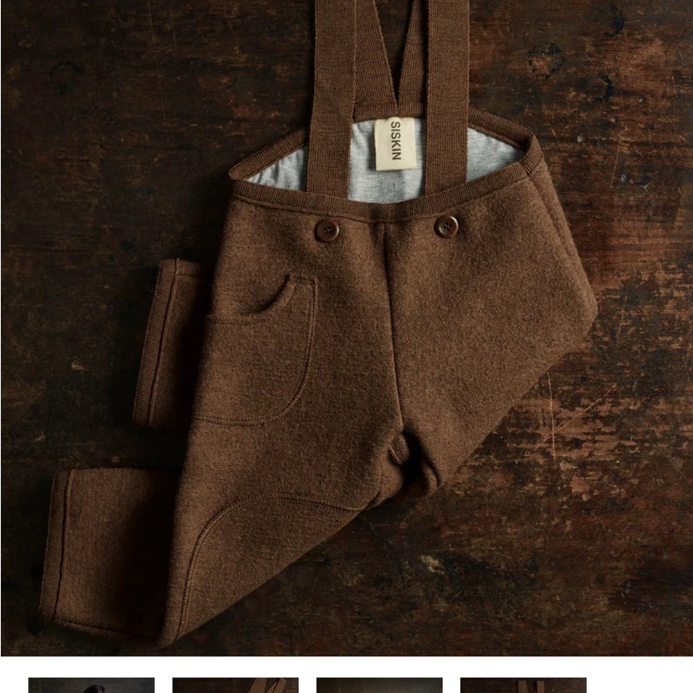 Disana Boiled Wool Dungarees